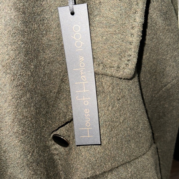 House of Harlow 1960 Olive Jacket - Picture 3 of 7